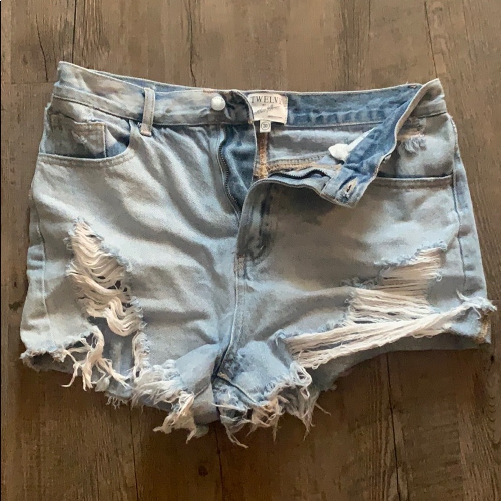These Three Boutique Denim Shorts
